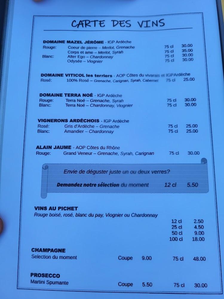 La Folie En Tete - Menu Image 1