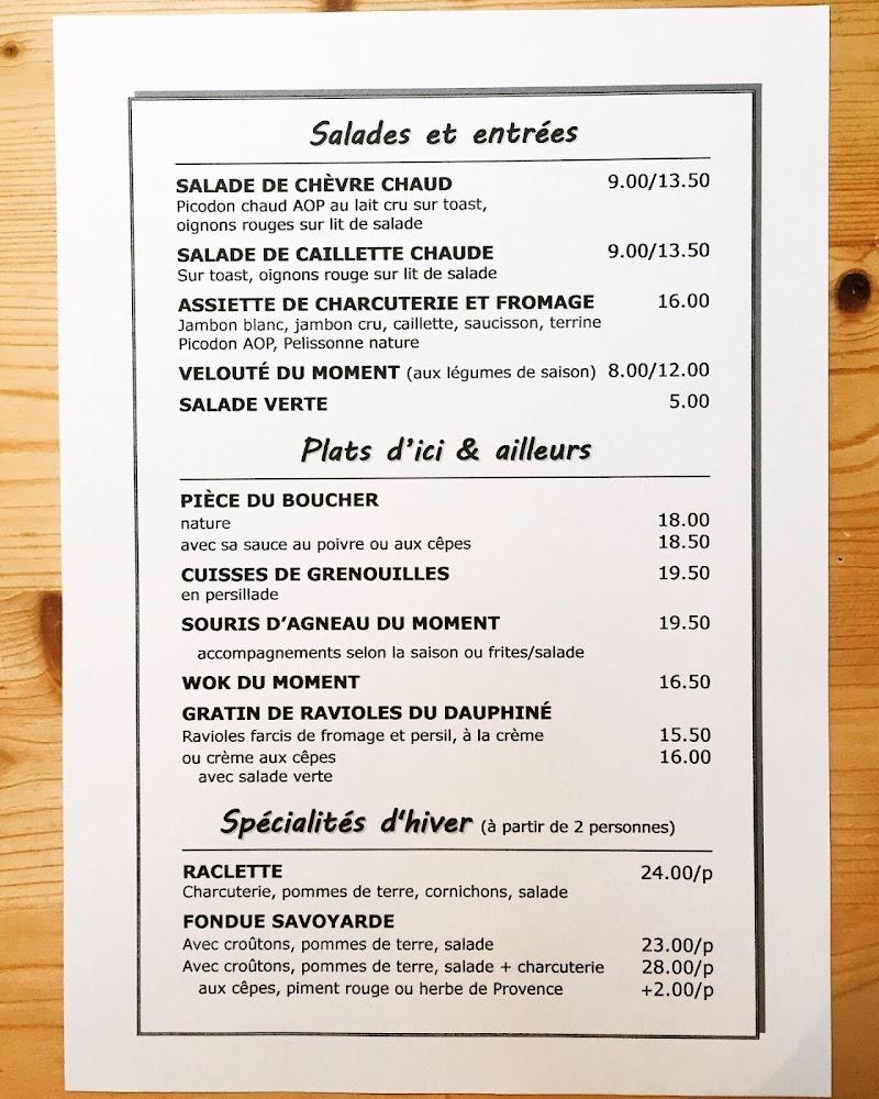 La Folie En Tete - Menu Image 3