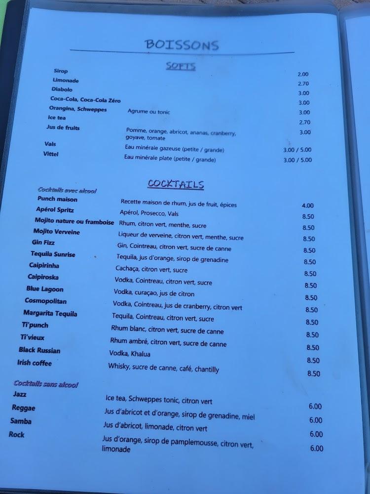 La Folie En Tete - Menu Image 4